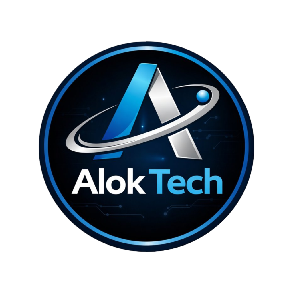 Alok Tech Logo